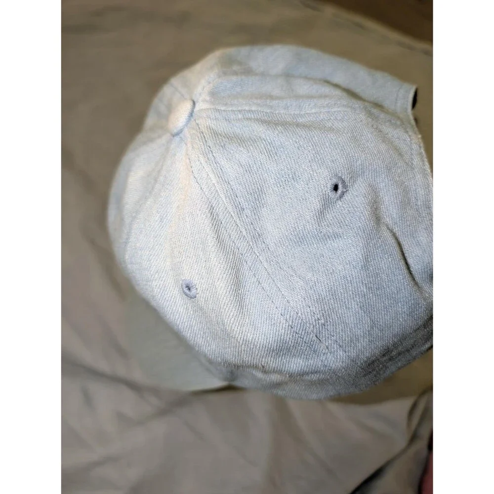 OBEY Hat Adjustable Light Blue Snap Back Baseball Cap